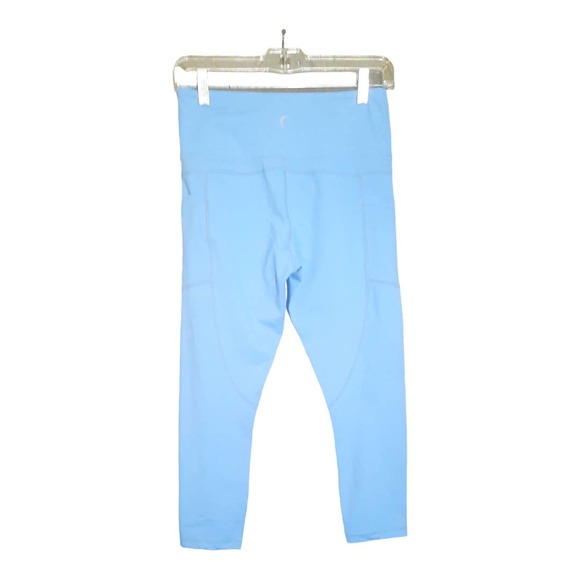 Zyia Blue Steel Pocket Light n Tight Hi-Rise Capri Leggings Size Medium - Picture 4 of 7